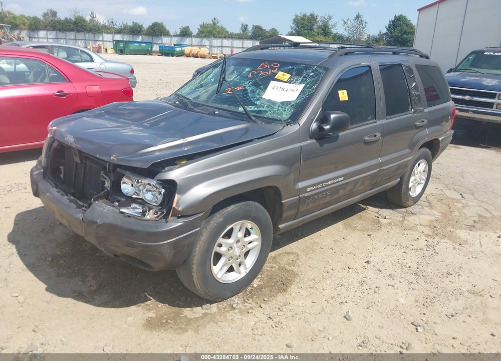 2004 JEEP GRAND CHEROKEE VIN: 1J4GX48S04C375778