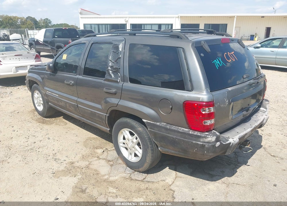 2004 JEEP GRAND CHEROKEE VIN: 1J4GX48S04C375778