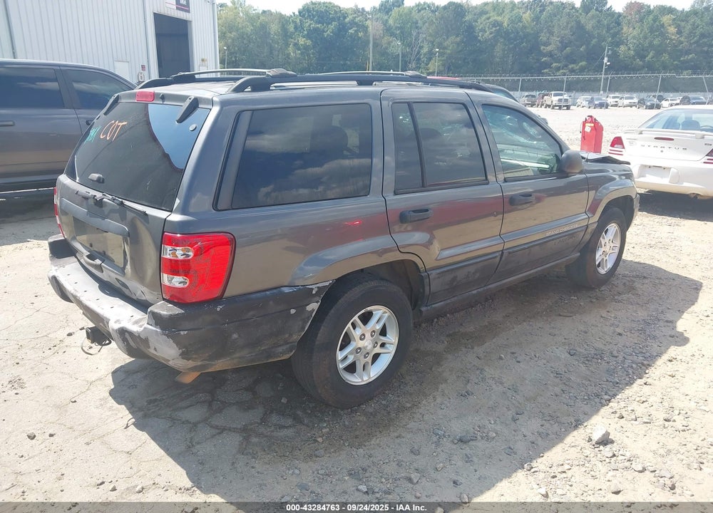 2004 JEEP GRAND CHEROKEE VIN: 1J4GX48S04C375778