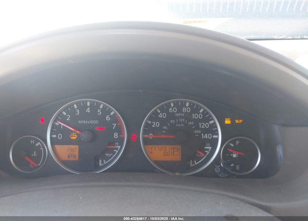 2005 NISSAN PATHFINDER SE VIN: 5N1AR18W45C783284