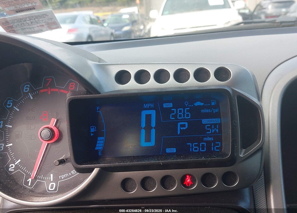 2012 CHEVROLET SONIC VIN: 1G1JC6SH9C4200060