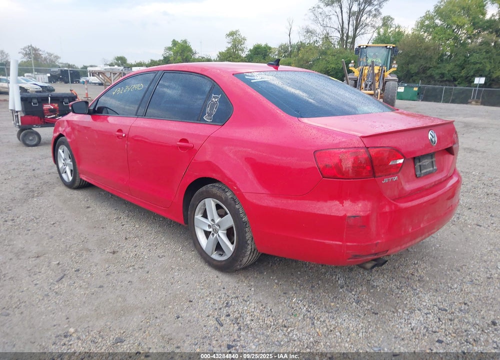 2012 VOLKSWAGEN JETTA VIN: 3VWLL7AJ7CM391893