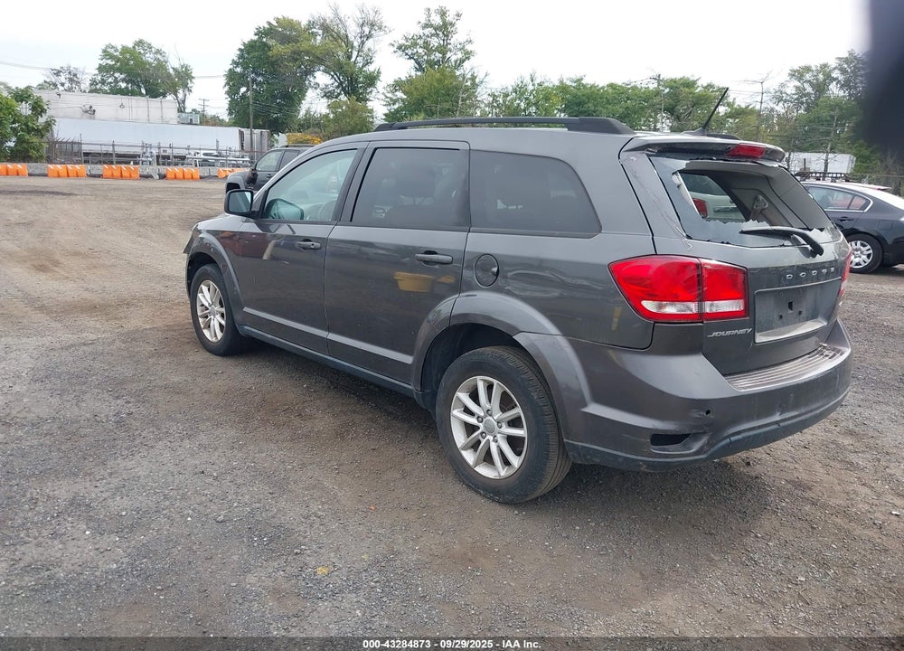 2016 DODGE JOURNEY SXT VIN: 3C4PDCBB1GT209893
