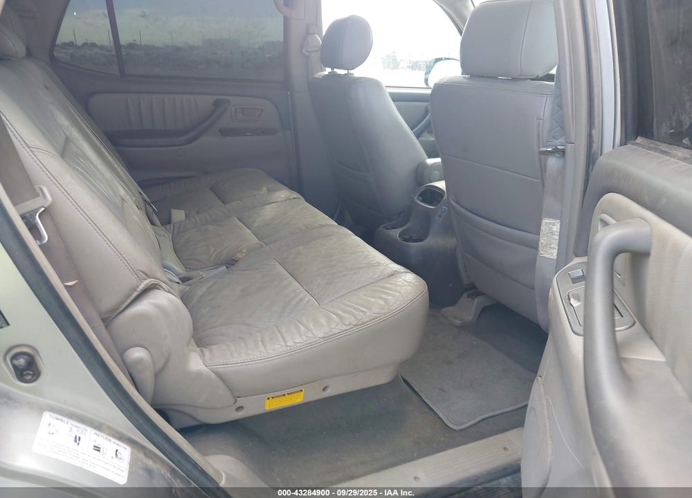 2005 TOYOTA SEQUOIA LIMITED V8 VIN: 5TDBT48A45S250348