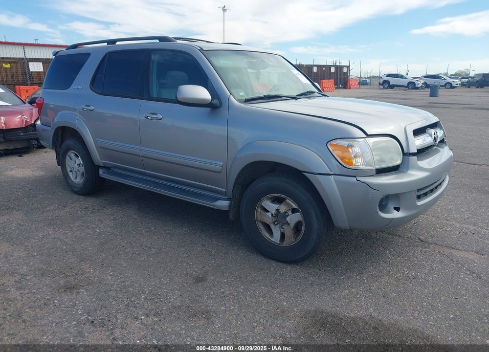 2005 TOYOTA SEQUOIA LIMITED V8 VIN: 5TDBT48A45S250348