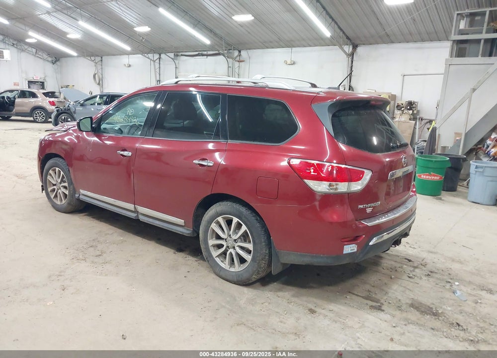 2015 NISSAN PATHFINDER SL VIN: 5N1AR2MM1FC700826