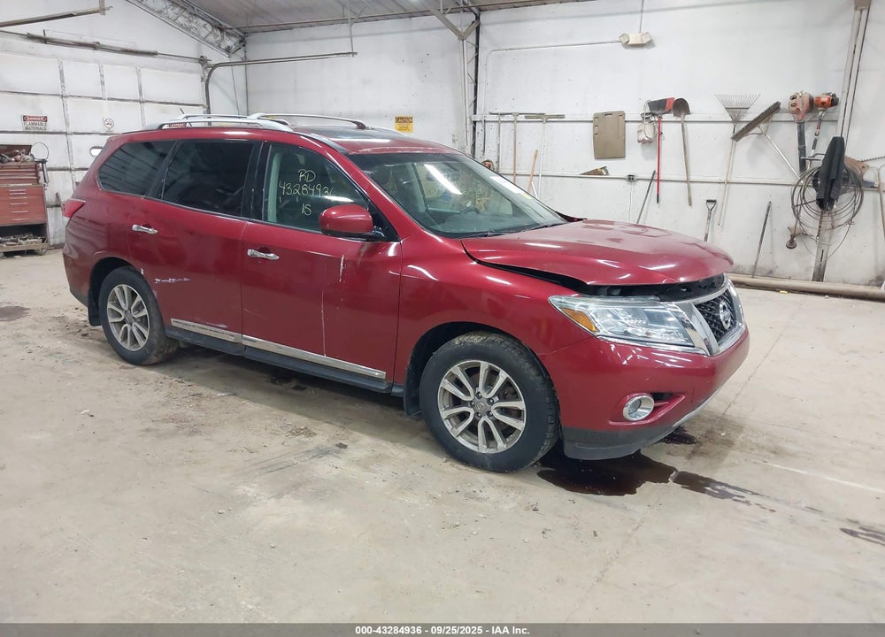 2015 NISSAN PATHFINDER SL VIN: 5N1AR2MM1FC700826