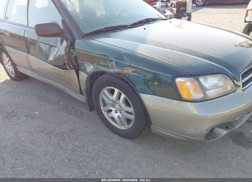 2002 SUBARU OUTBACK VIN: 4S3BH665627602211