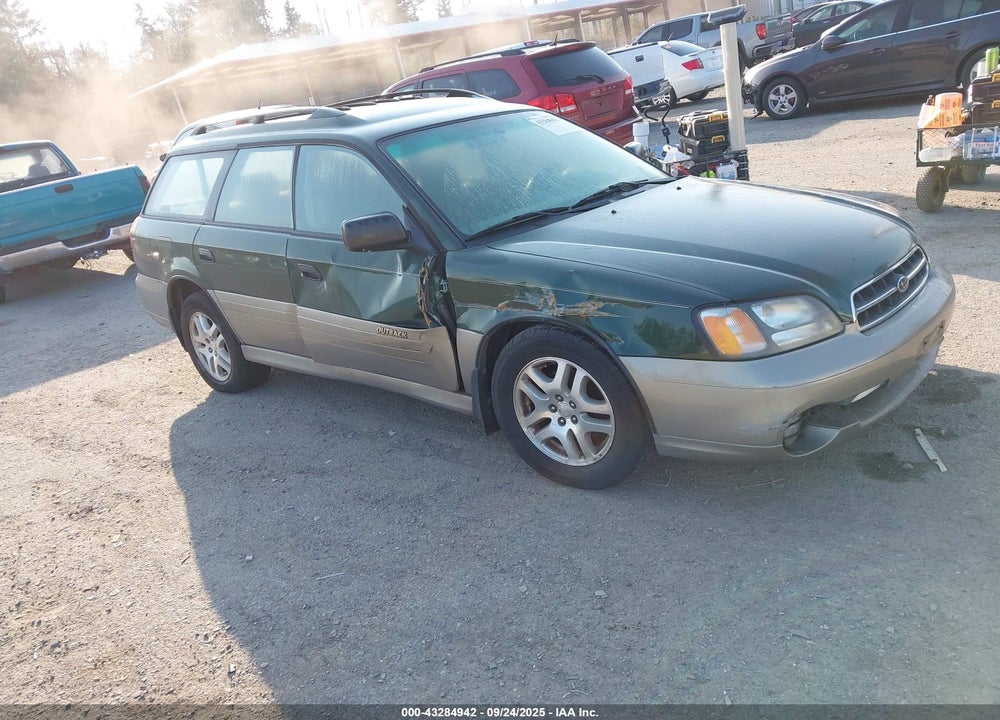 2002 SUBARU OUTBACK VIN: 4S3BH665627602211