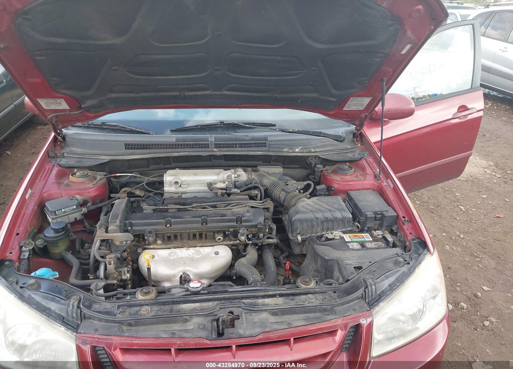 2004 KIA SPECTRA EX/LX VIN: KNAFE121945037366