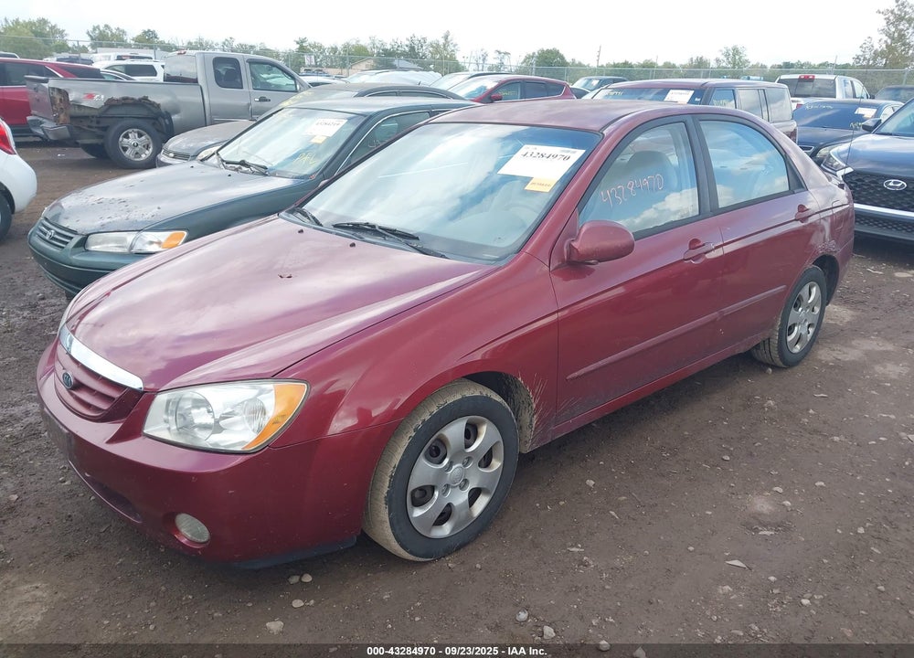 2004 KIA SPECTRA EX/LX VIN: KNAFE121945037366