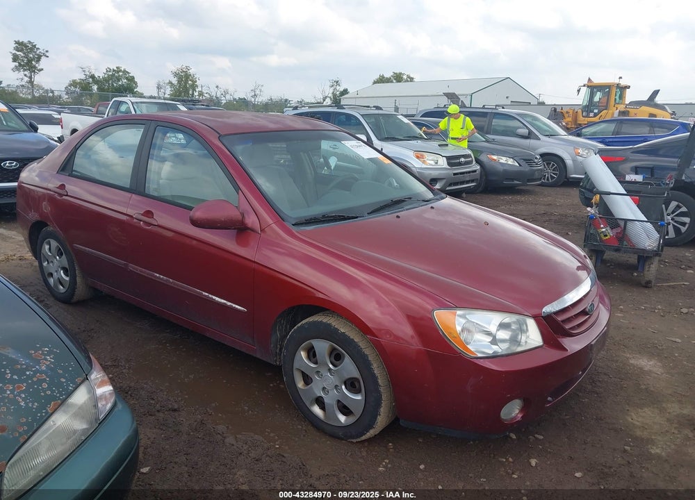 2004 KIA SPECTRA EX/LX VIN: KNAFE121945037366