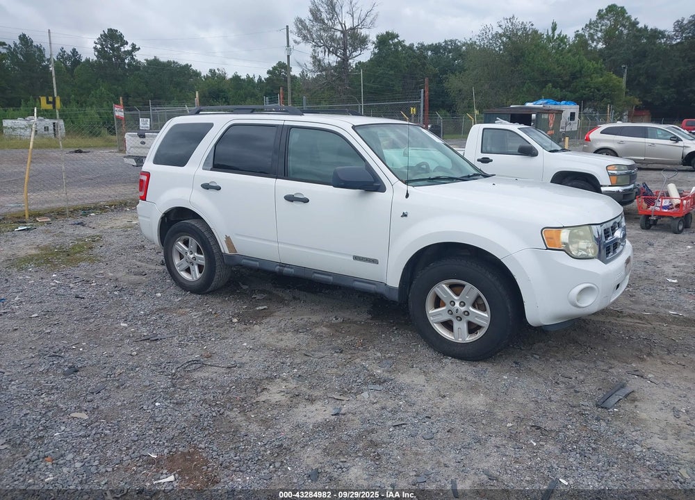 2008 FORD ESCAPE HYBRID VIN: 1FMCU49H08KD13837