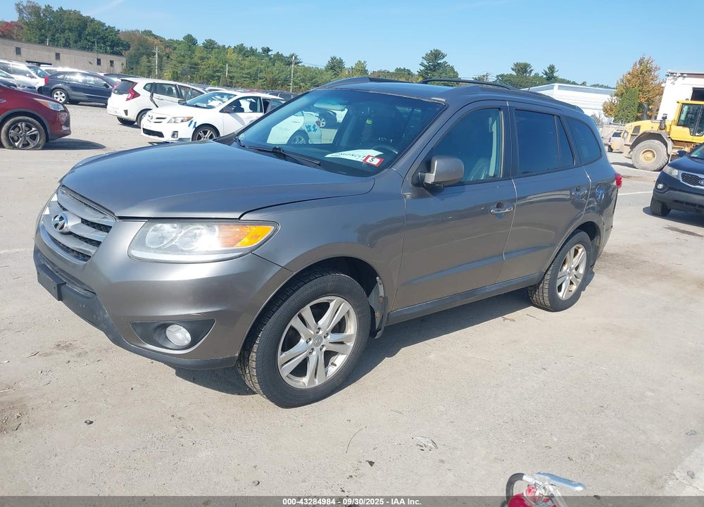 2012 HYUNDAI SANTA FE LIMITED V6 VIN: 5XYZKDAG6CG154828
