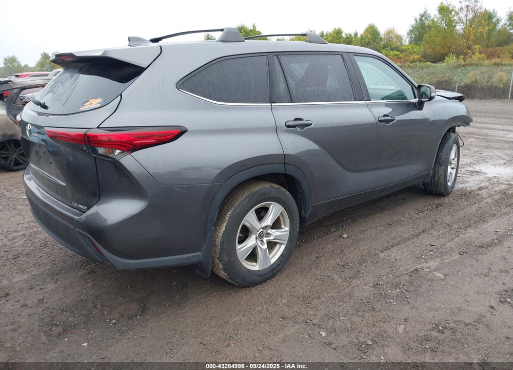2021 TOYOTA HIGHLANDER LE VIN: 5TDBZRBH1MS548694