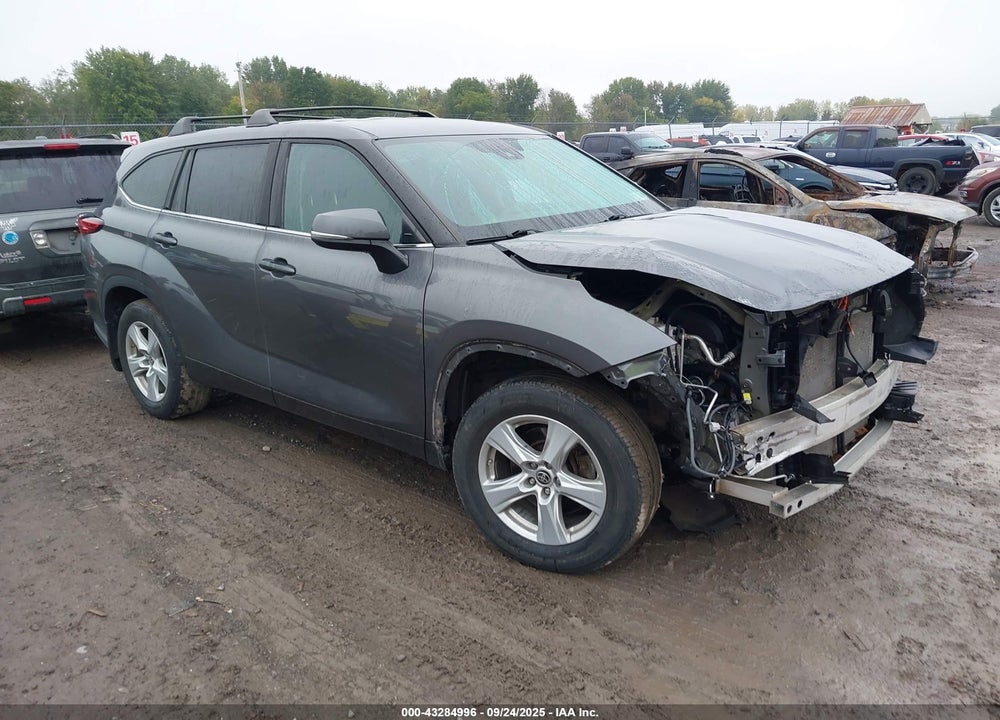 2021 TOYOTA HIGHLANDER LE VIN: 5TDBZRBH1MS548694