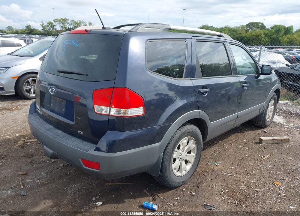 2009 KIA BORREGO EX V6 VIN: KNDJJ741895021966