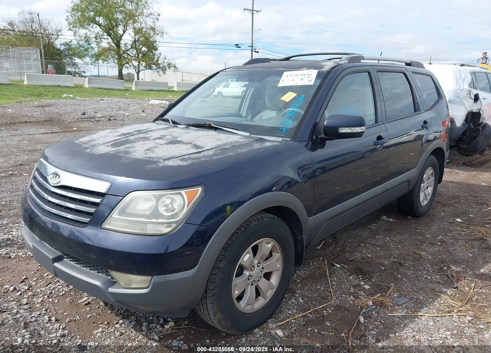 2009 KIA BORREGO EX V6 VIN: KNDJJ741895021966