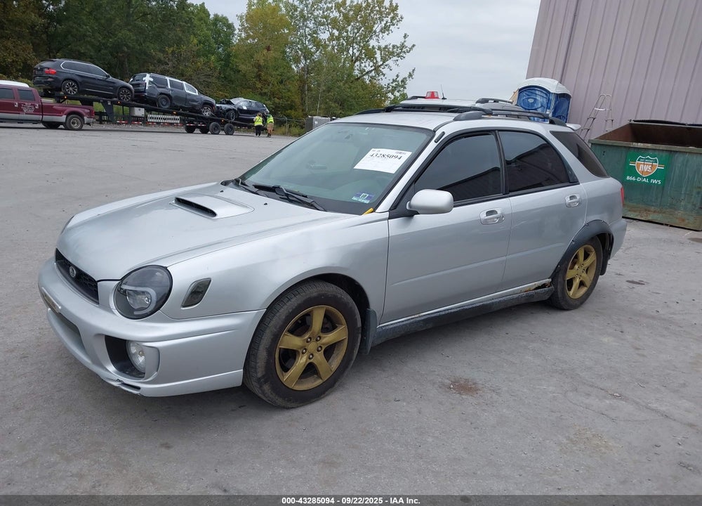 2003 SUBARU IMPREZA WRX VIN: JF1GG29603G804989