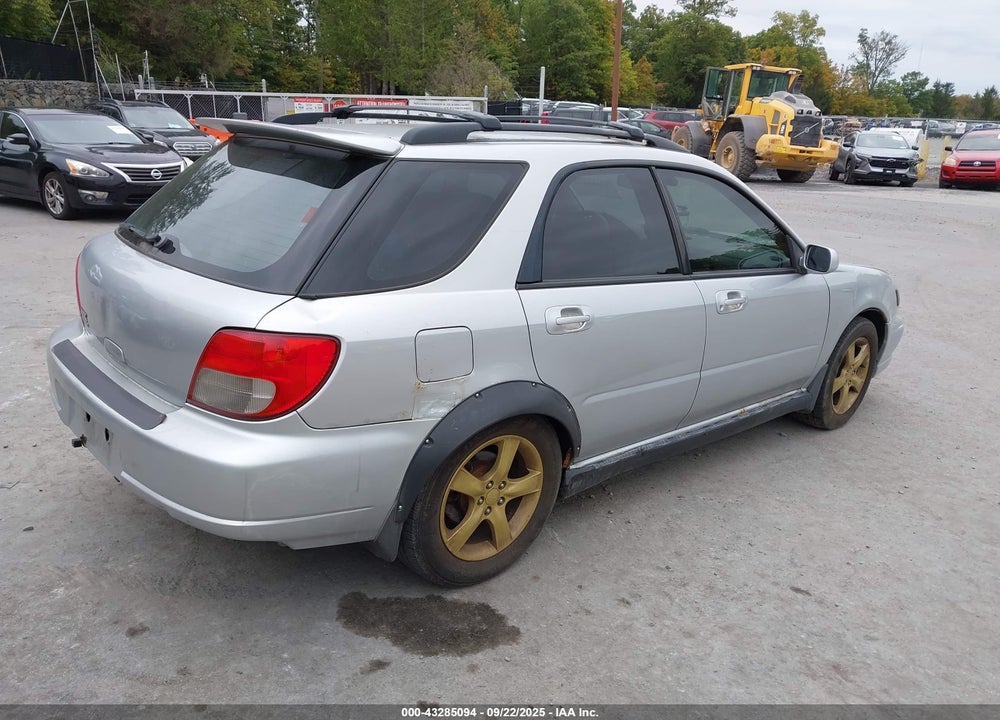 2003 SUBARU IMPREZA WRX VIN: JF1GG29603G804989