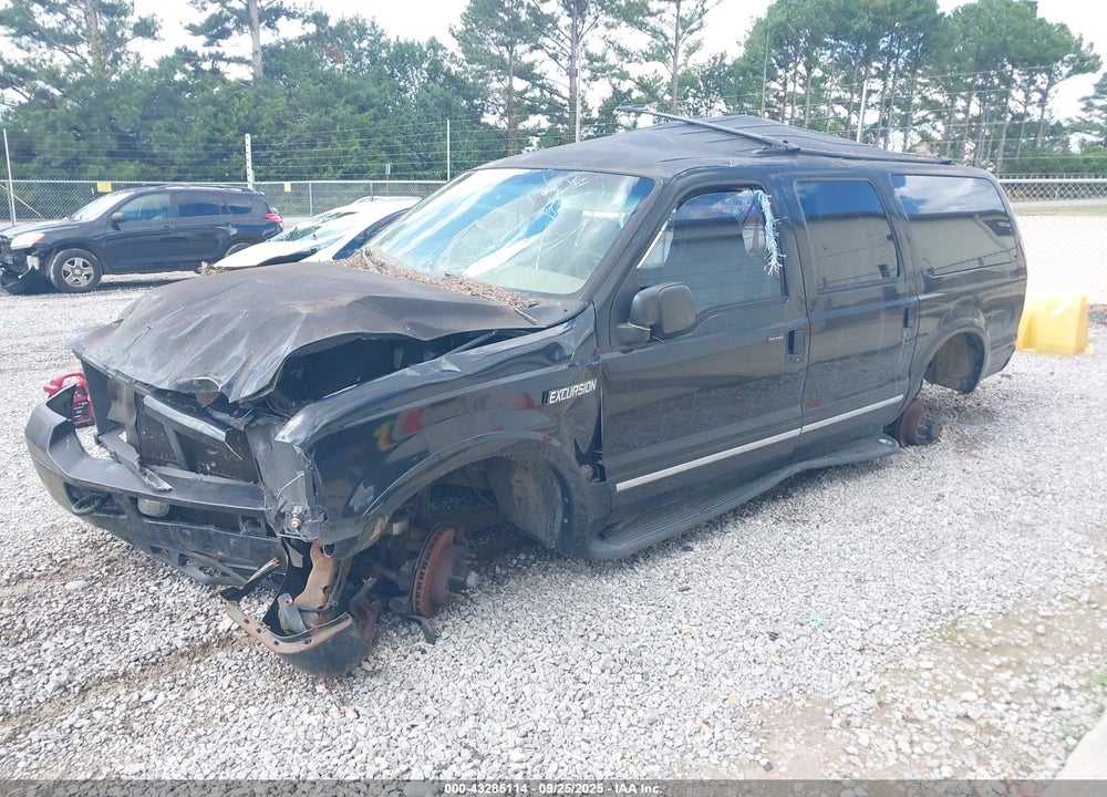 2005 FORD EXCURSION LIMITED VIN: 1FMNU42LX5ED43932