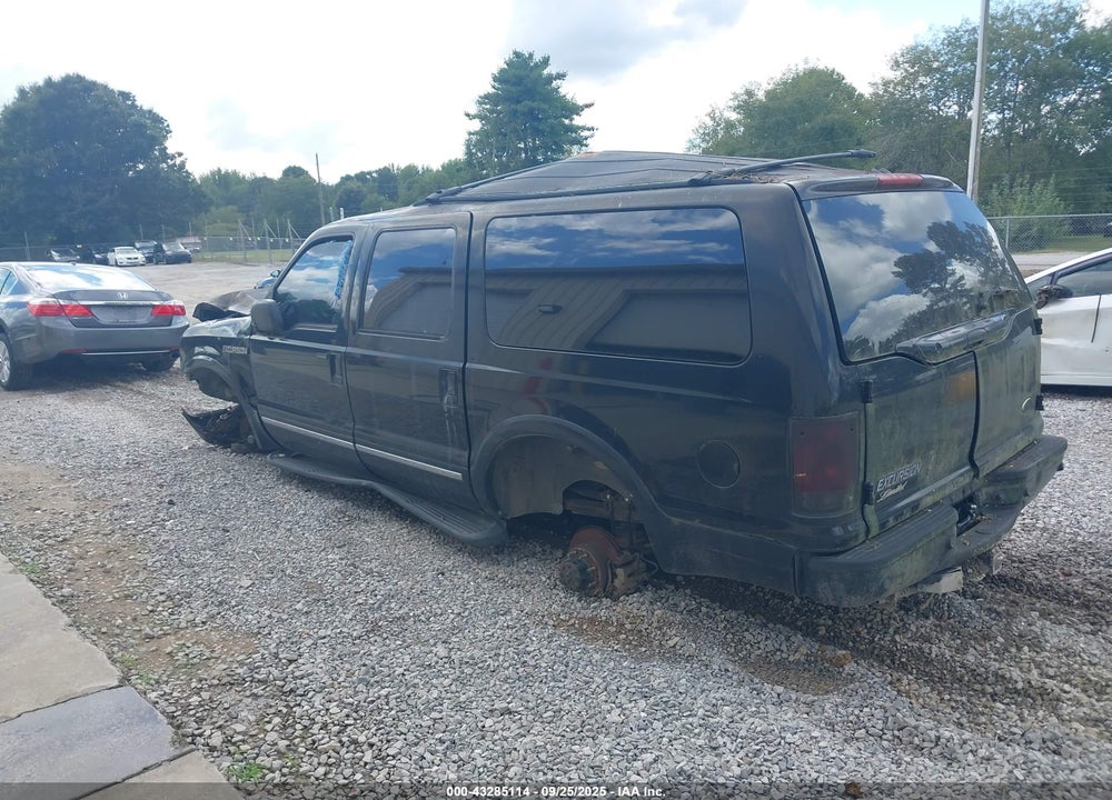 2005 FORD EXCURSION LIMITED VIN: 1FMNU42LX5ED43932
