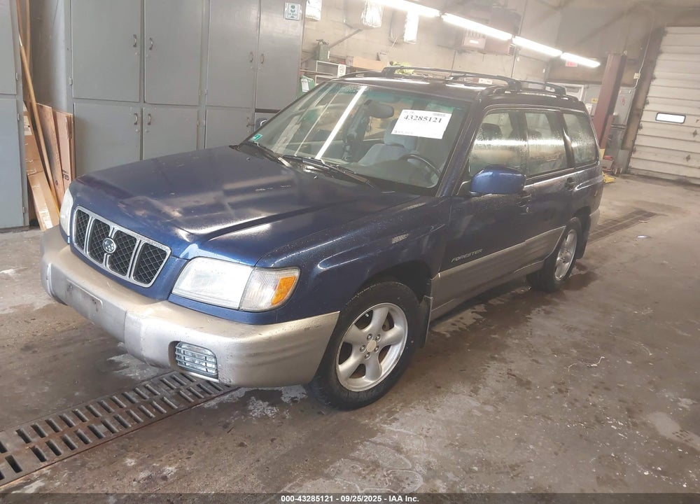 2002 SUBARU FORESTER S VIN: JF1SF65552G716388
