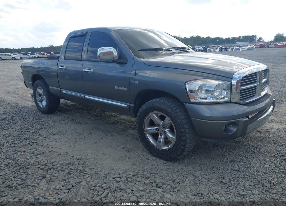 2008 DODGE RAM 1500 LARAMIE VIN: 1D7HA18258S523712