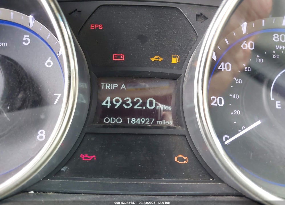 2011 HYUNDAI SONATA LIMITED 2.0T VIN: 5NPEC4AB2BH186618