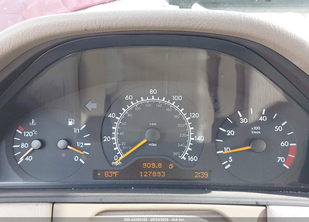 1999 MERCEDES-BENZ E 320 VIN: WDBJF65H7XA751653