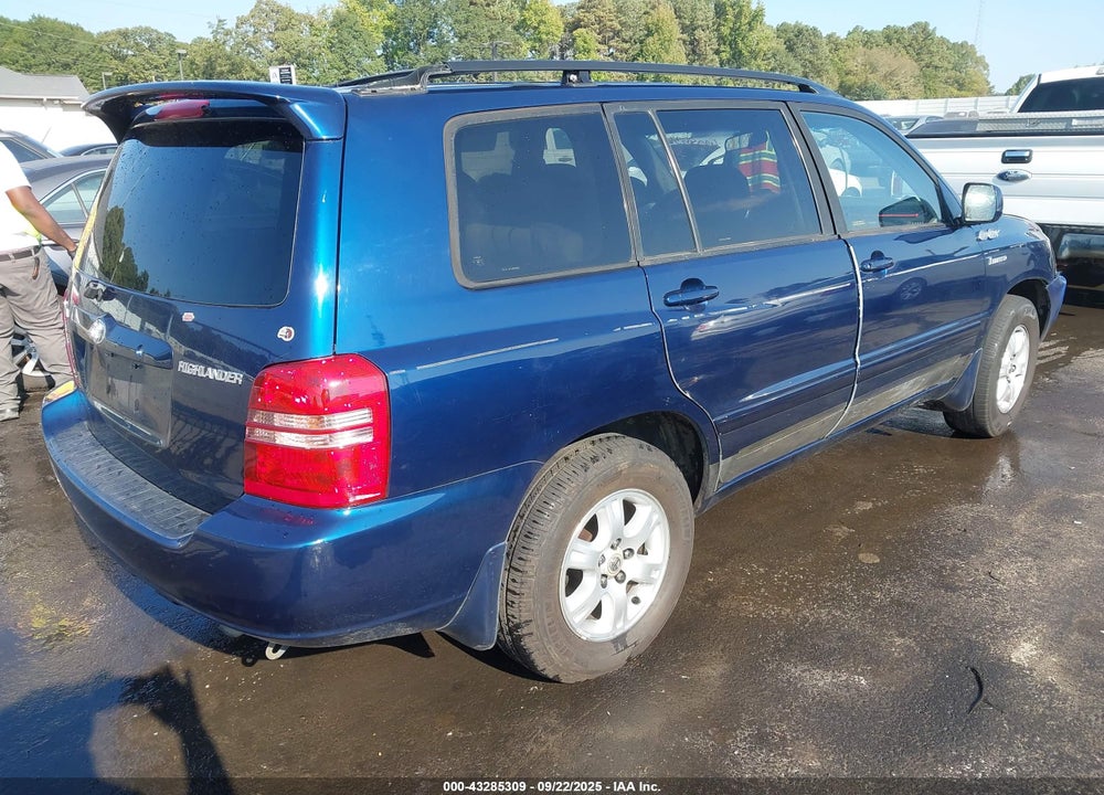 2002 TOYOTA HIGHLANDER LIMITED V6 VIN: JTEGF21A420058692