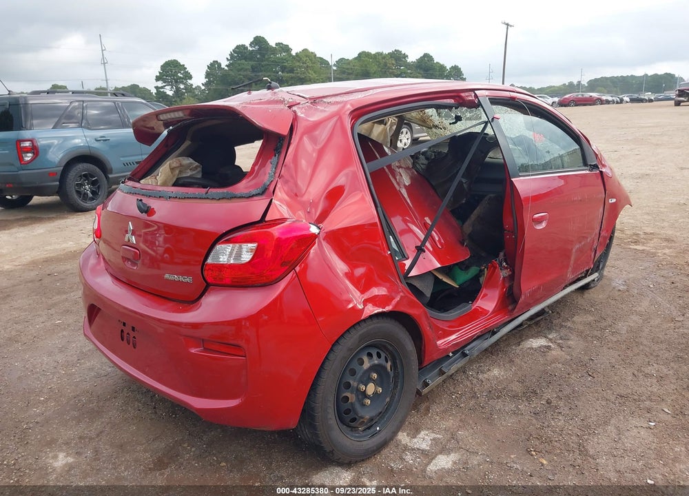 2017 MITSUBISHI MIRAGE ES VIN: ML32A3HJ0HH009351