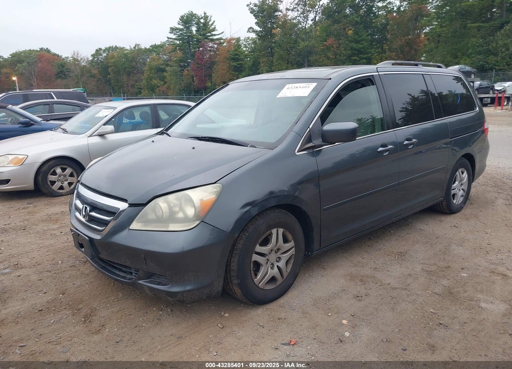 2006 HONDA ODYSSEY EX-L VIN: 5FNRL38736B454349