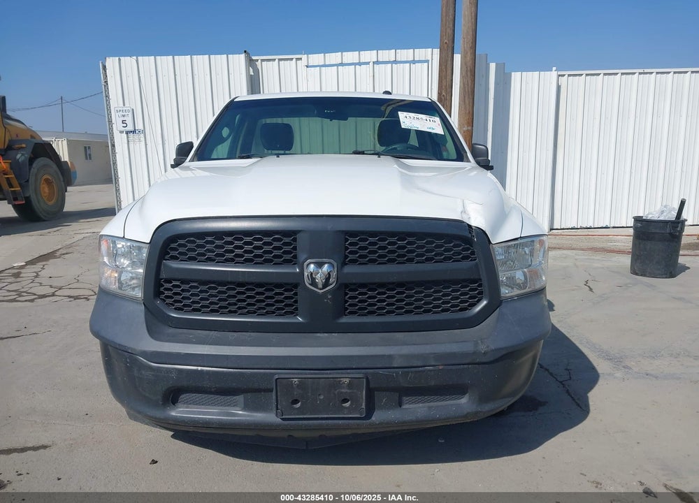2021 RAM 1500 CLASSIC TRADESMAN 4X2 8' BOX VIN: 3C6JR6DTXMG663456
