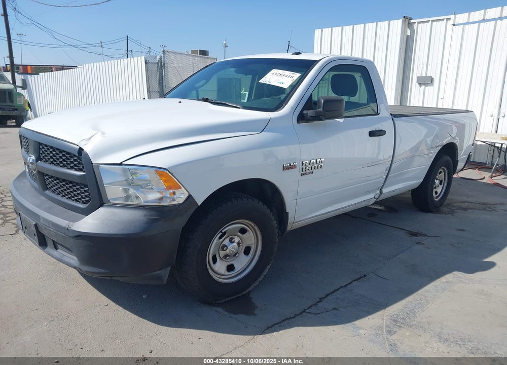 2021 RAM 1500 CLASSIC TRADESMAN 4X2 8' BOX VIN: 3C6JR6DTXMG663456