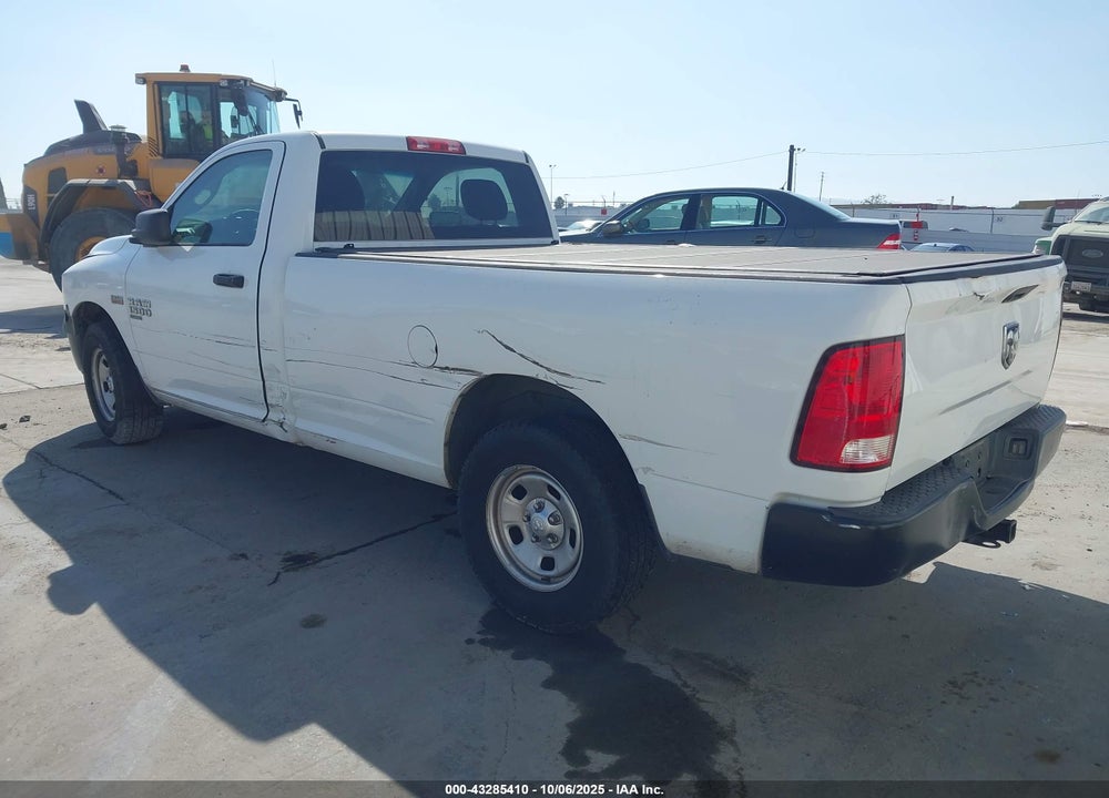 2021 RAM 1500 CLASSIC TRADESMAN 4X2 8' BOX VIN: 3C6JR6DTXMG663456