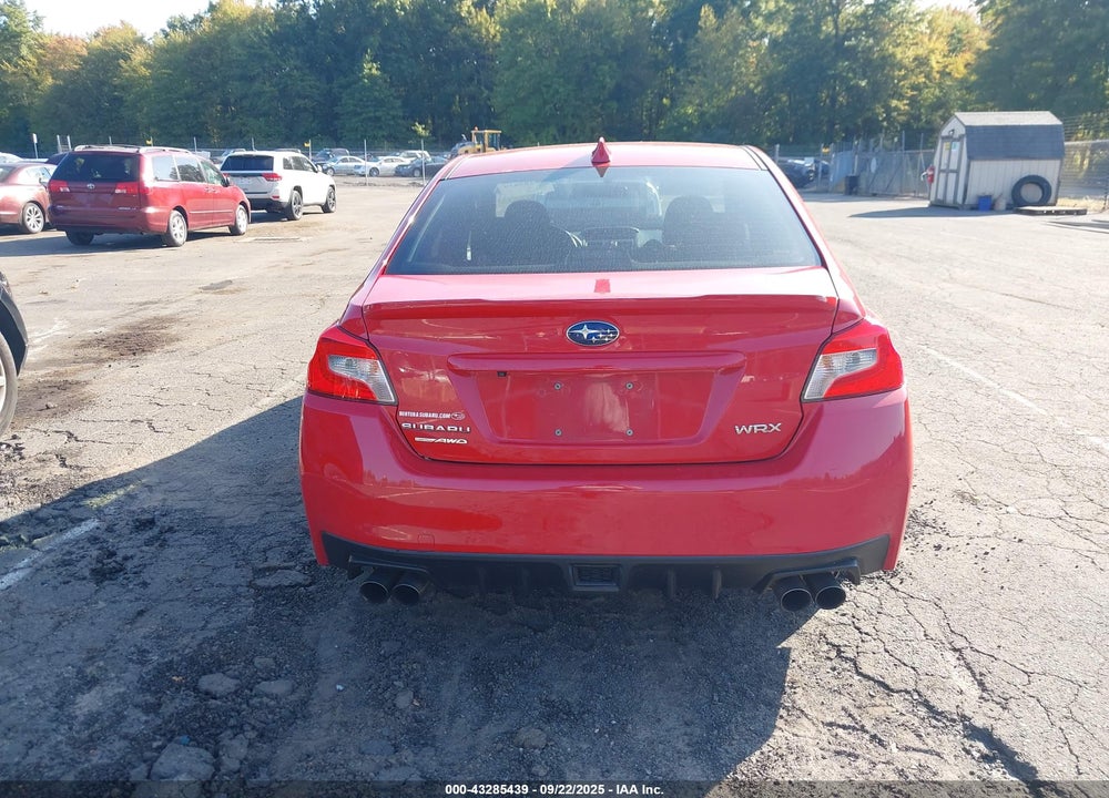 2017 SUBARU WRX VIN: JF1VA1E69H9816482
