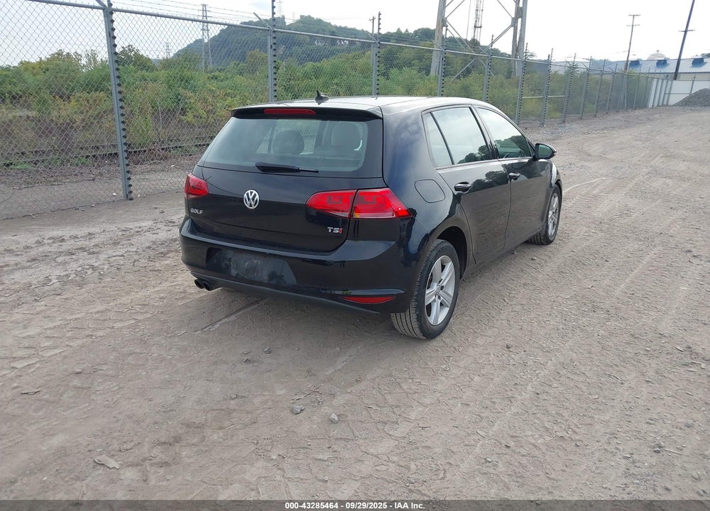 2017 VOLKSWAGEN GOLF TSI S 4-DOOR/TSI SE 4-DOOR/TSI SEL 4-DOOR/TSI WOLFSBURG EDITION 4-DOOR VIN: 3VW217AU6HM029878
