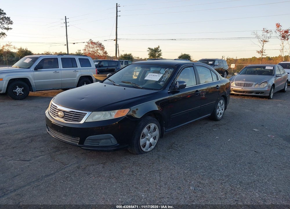 2009 KIA OPTIMA LX VIN: KNAGE228195350233