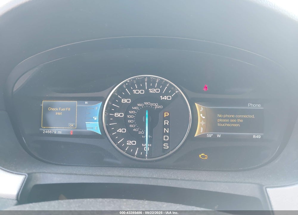 2013 FORD EDGE SEL VIN: 2FMDK4JC0DBC01098
