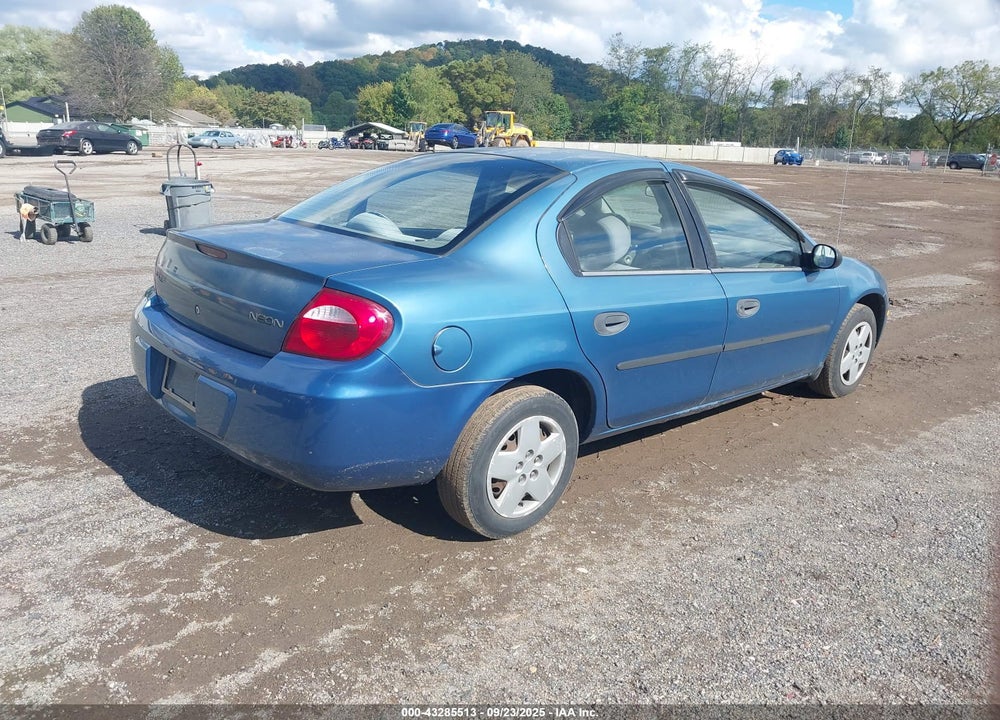 2004 DODGE NEON SE VIN: 1B3ES26C94D539200