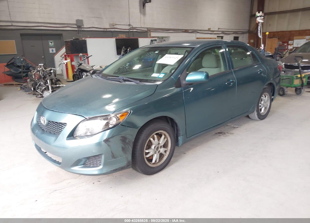 2009 TOYOTA COROLLA VIN: 2T1BU40E29C103214