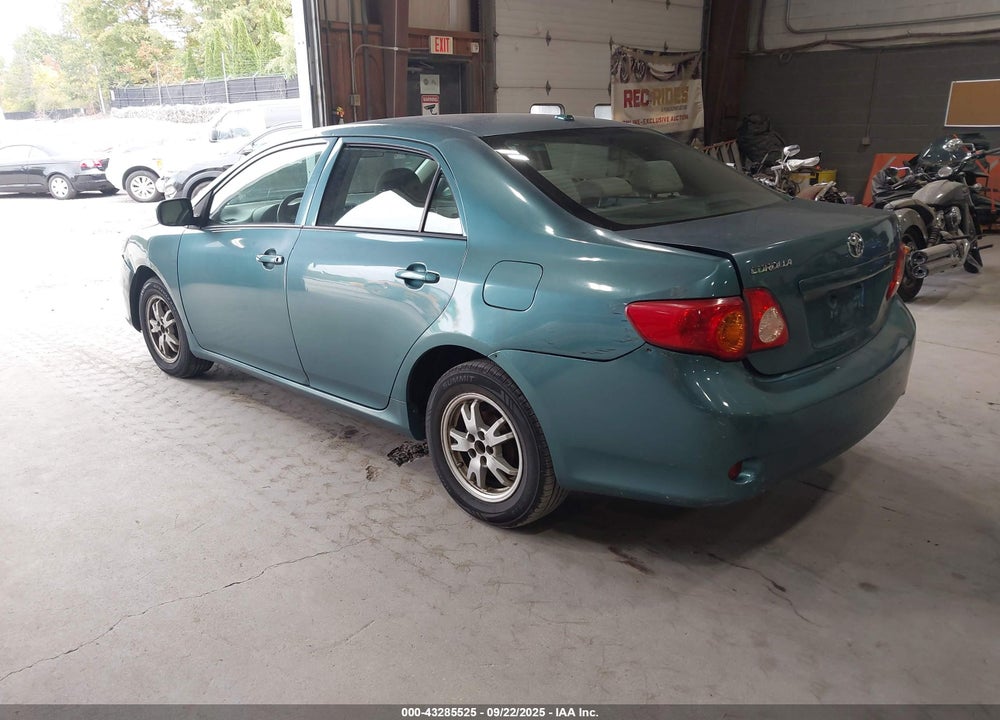 2009 TOYOTA COROLLA VIN: 2T1BU40E29C103214