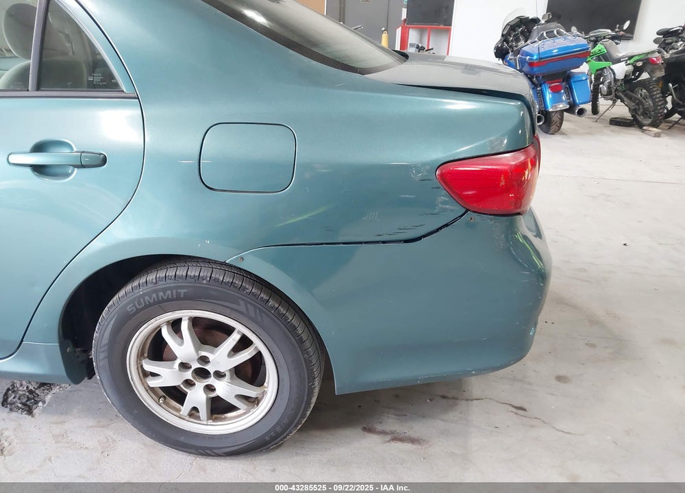 2009 TOYOTA COROLLA VIN: 2T1BU40E29C103214