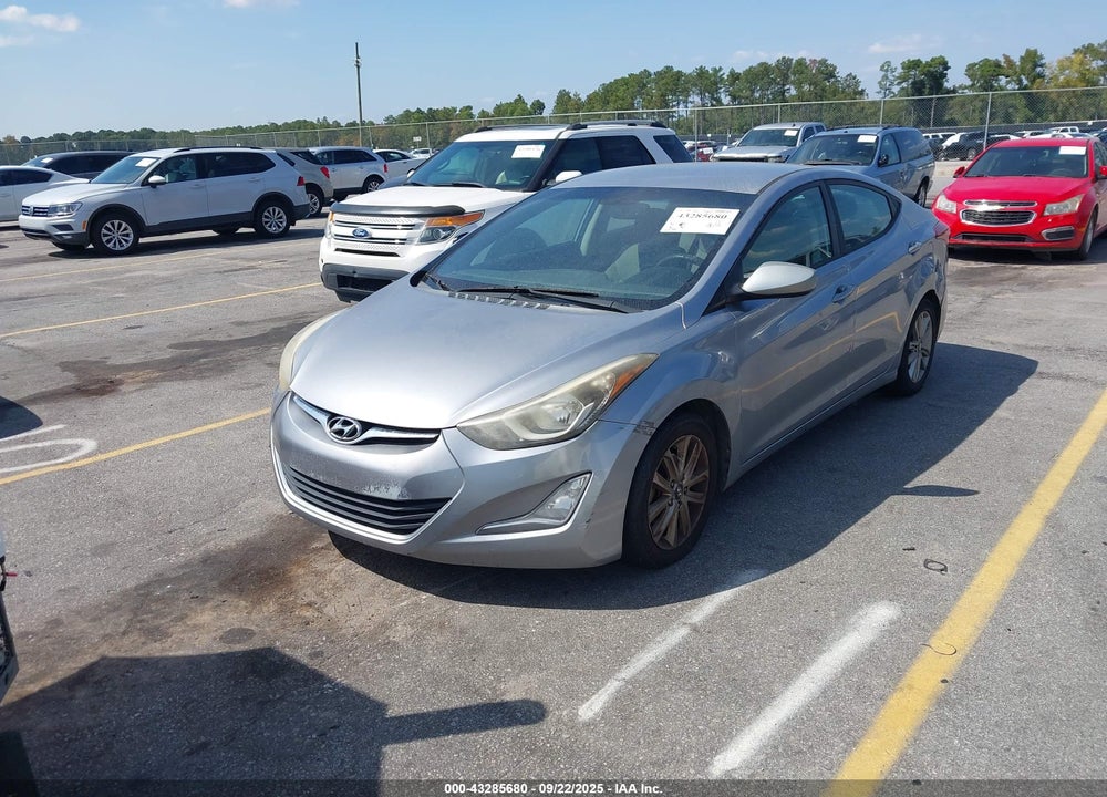 2015 HYUNDAI ELANTRA SE VIN: 5NPDH4AE6FH614302