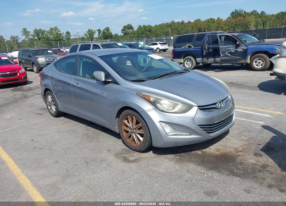 2015 HYUNDAI ELANTRA SE VIN: 5NPDH4AE6FH614302