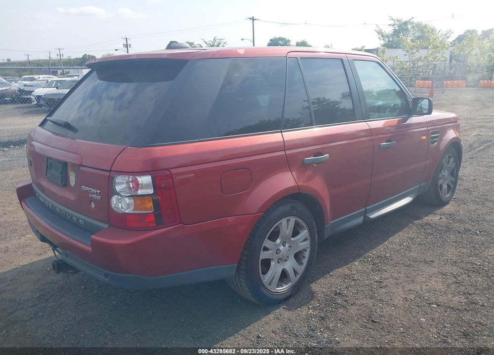 2006 LAND ROVER RANGE ROVER SPORT HSE VIN: SALSF25406A911763