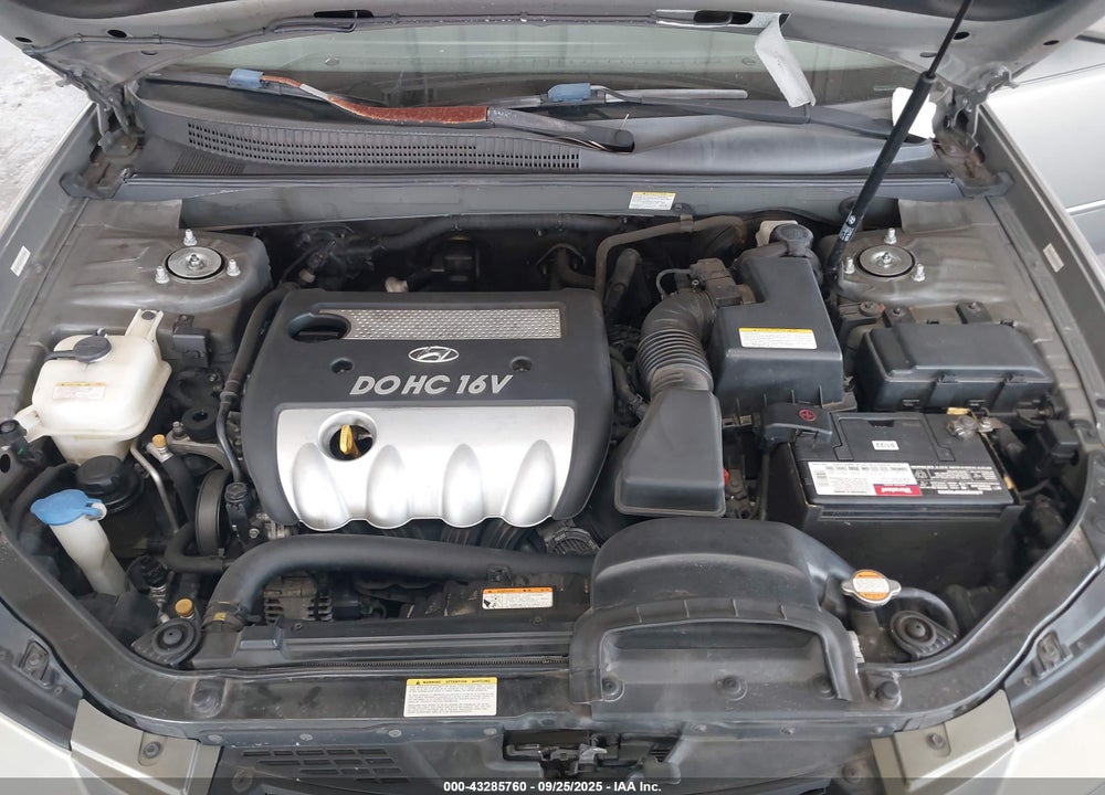 2007 HYUNDAI SONATA GLS VIN: 5NPET46C97H229344