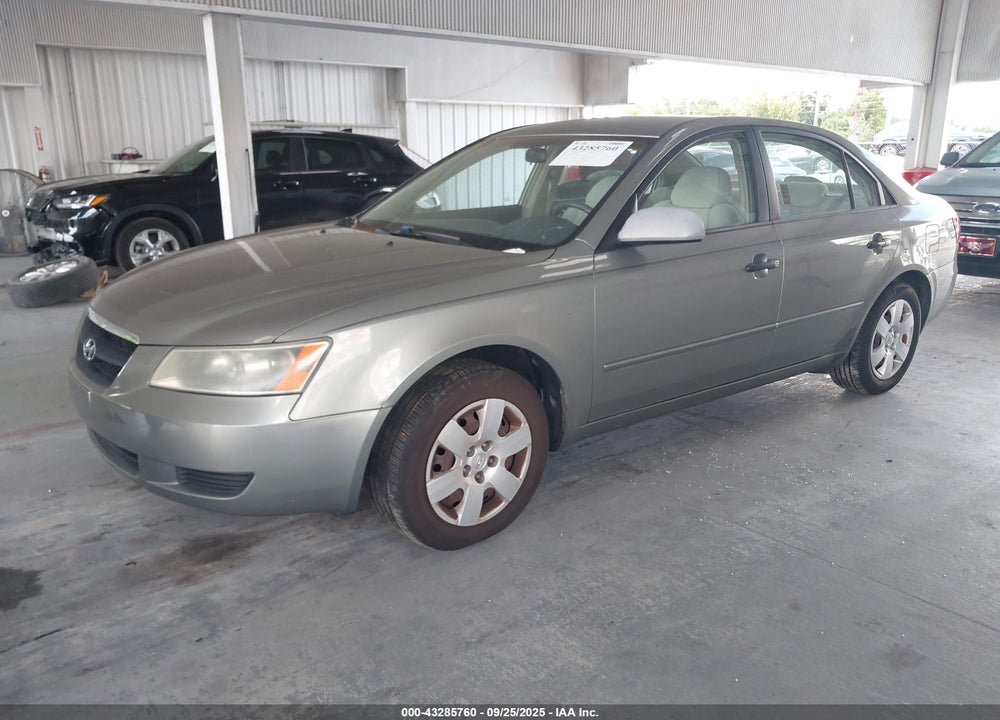 2007 HYUNDAI SONATA GLS VIN: 5NPET46C97H229344