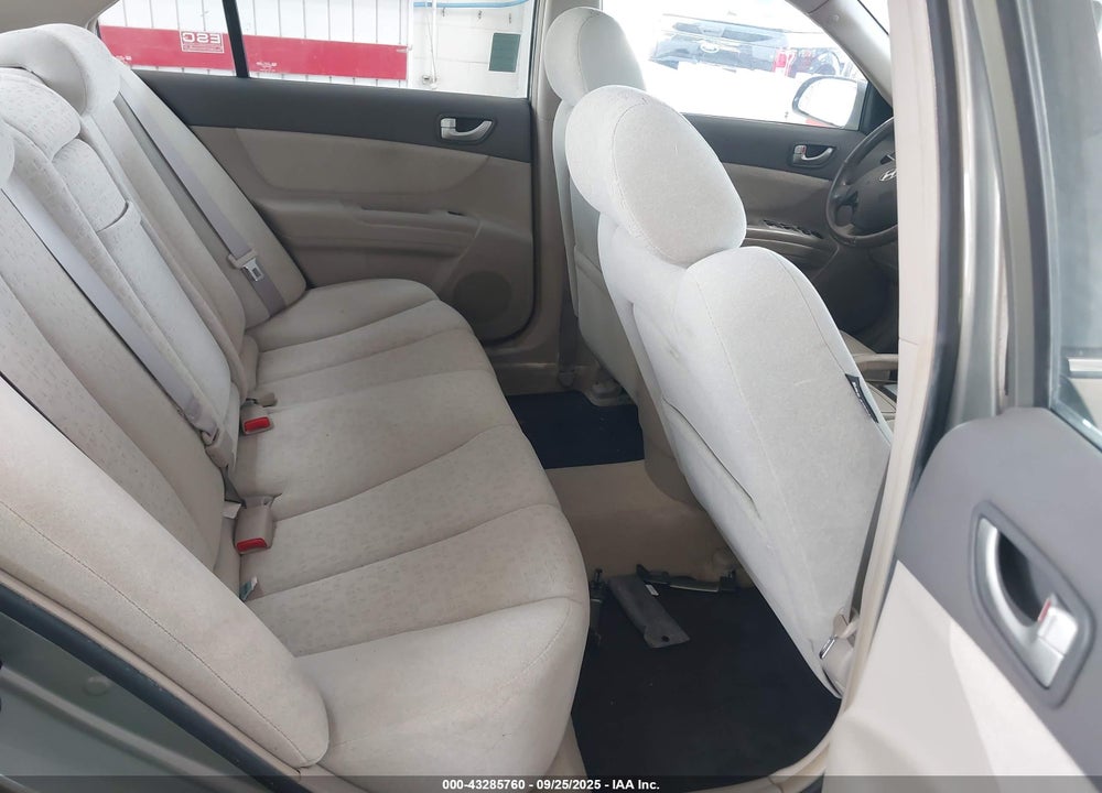 2007 HYUNDAI SONATA GLS VIN: 5NPET46C97H229344